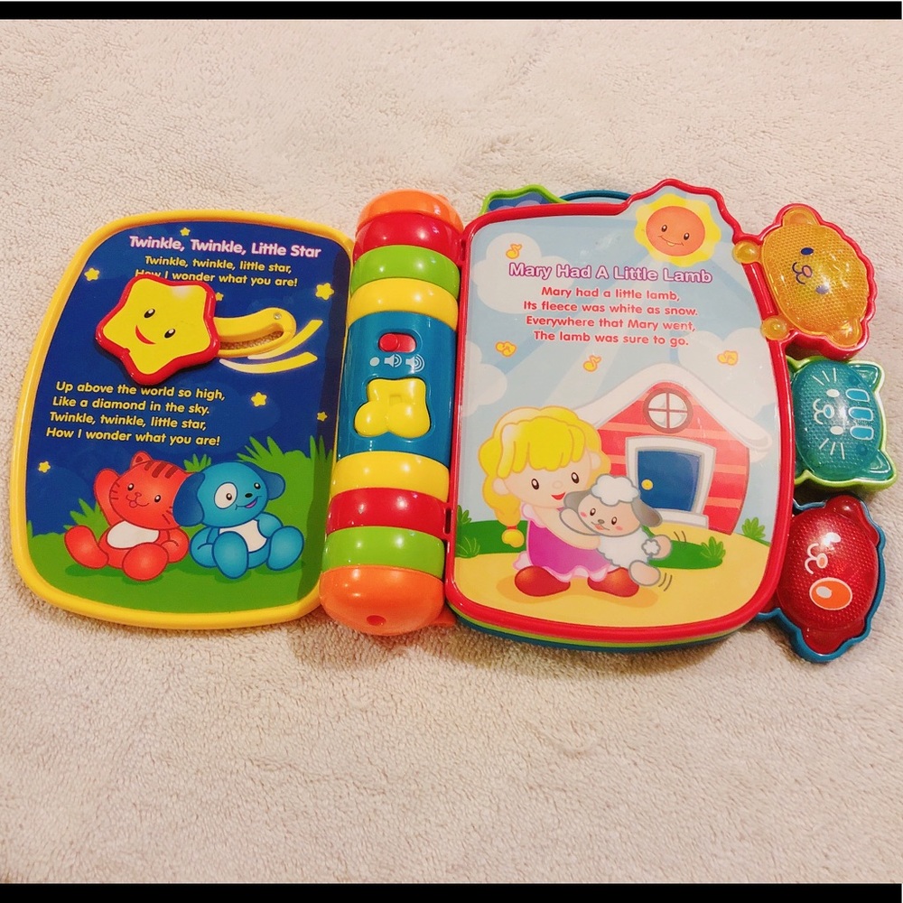 Vtech Rhyme & Discover Book - Picture 3 of 4